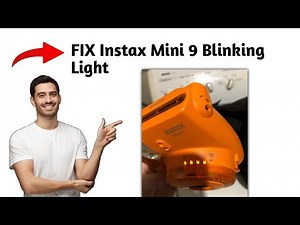 How To FIX Instax Mini 9 Blinking Light (2025) - Step by Step