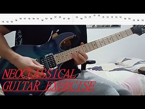 Neoclassical guitar exercise 1 (TAB)
