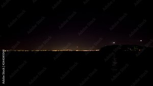 San Francisco Airport Incoming Timelapse