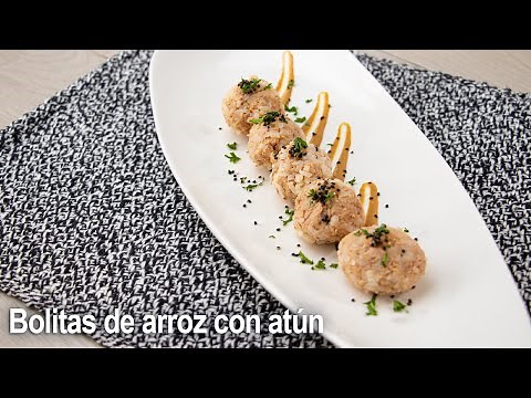 Como preparar Bolitas de atún con arroz