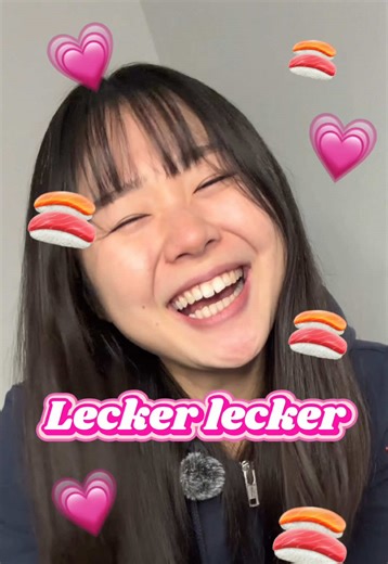 Mögt ihr Sushi?🤭 #german #japanese #learngerman #studyabroad #tsuki