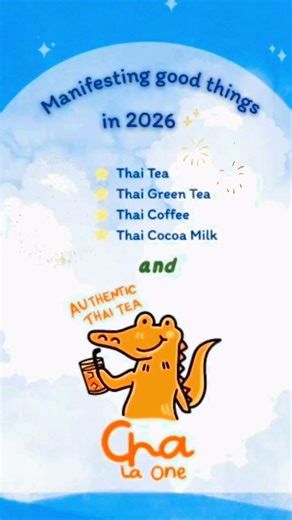 ✨ Things that carry on into 2026 ✨ Authentic flavors. Genuine smiles. Sweet memories shared over a cup of Thai tea. 💛 At Cha La One, we’ll keep pouring happiness, one sip at a time — today, tomorrow, and beyond. ☕️🌿 📍 Cha La One | Sunnyvale, CA . . #chalaone #bayareaeats #drinkoftheday #ThaiDrink #SunnyvaleEats #SunnyvaleCafe #BayAreaCafe #BayAreaFoodies #DrinkGoals #SweetEscape #DrinkOfTheDay #santaclara #sunnyvale #paloalto #mountainview #sanjose #fremont #milpitas #menlopark #cityline #cal