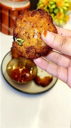 5 Minute Crispy Bread Cutlet Recipe 😍#BreadCutlet #CrispySnack #5MinRecipe