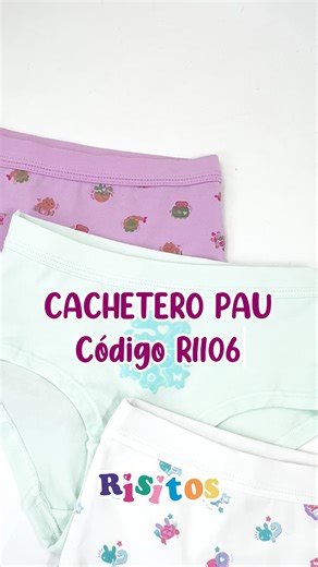 Risitos | Ropa interior para niñas on Instagram: "Cachetero Pau 💖, hecho para niñas, pensado con amor 🎀"