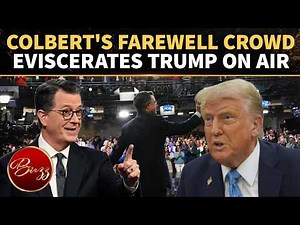 Stephen Colbert’s Final Late-Night Audience Eviscerates Donald Trump In Explosive Farewell Moment