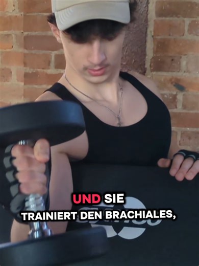 Effektivste Bizeps-Übung 🔥 #fitnesstips #fy #gym #calisthenics #bicep