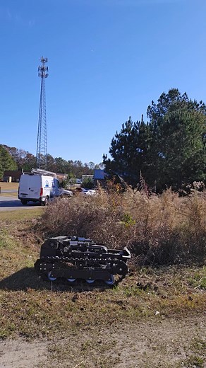 Remote control brush mower available for rent at www.southerntoolrental.com | Southern Tool and Equipment Rental