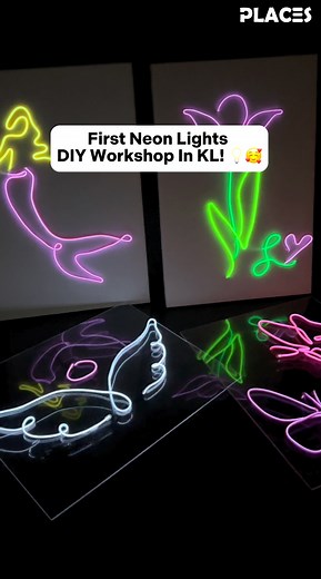 Experience First Neon Lights DIY Workshop in KL! 💡🥰 . 📌 It’s Hobibi Workshop, located in KL. This unique workshop lets you have fun and 🤩 engaging experience for individuals of all skill levels. It's a hands-on workshop where 👫 visitors can craft their own neon lights💡and will be guided through every step of the process. They also have 3 more 📍locations in Setia Alam, Cyberjaya, and Ipoh for you to visit 👨‍👩‍👧‍👦 ! . 🔗 View all deals: Link In Bio . Hobibi Workshop 📍Seksyen 17 📍Setia