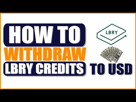 LBRY Tutorial - How To Cash Out LBRY Credits (LBC) To a USD Bank Account