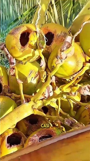 “Why do farmers wrap coconut palm trees with metal?”