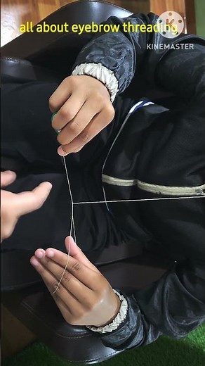 How to learn eyebrow threading | How to learn to thread