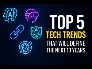 Top 5 Tech Trends That Will Define the Next 10 Years | 2025–2035 Forecast