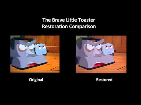 The Brave Little Toaster - Air Conditioner Scene (NSTC vs. PAL Restoration Comparison)