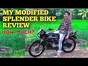 ഇവൻ ആണേ എന്റെ കുതിര/Modified splender bike review/Splender bike modified/Modified splender/Splender