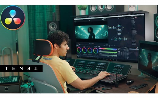 【诺兰《信条》电影调色 | 达芬奇调色教学】油管电影调色师 Waqas Qazi 调色教学教程 DaVinci Resolve 16 Tutorial