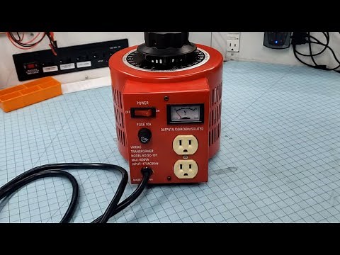 PHC Enterprises SC-10T Variac Isolated transformer repair and isolation test