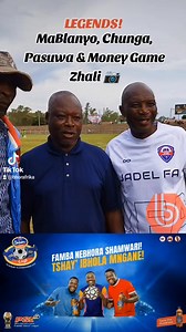 14K views · 77 reactions |  Dynamos legends Lloyd "MaBlanyo" Chigowe, Moses "Bambo" Chunga, Kallisto Pasuwa and top photojournalist Money Game Zhali. This video was taken at Gwanzura Stadium, just before CAPS United legends played Dynamos legends last year. #football #new #zimbabwe #cosafa #legend | Bhora Afrika | Facebook