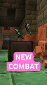 MINECRAFTS NEW COMBAT UPDATE PLAN WAS REVEALED…