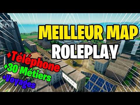 🔴LA MEILLEURE MAP ROLEPLAY FORTNITE ( LinCity RP )