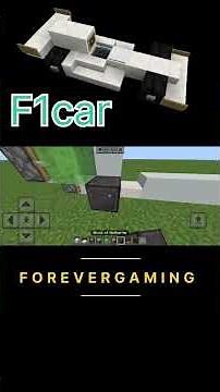 Making a Formula 1 Race Car in Minecraft 🏎️💨#ForeverGaming
