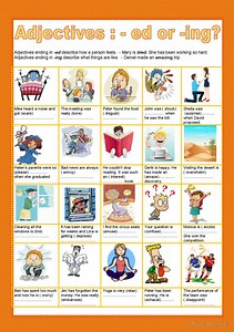 Adjectives - ed or ing?