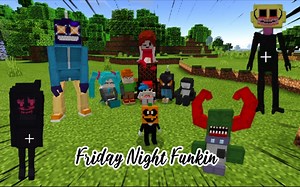 在MC的Friday Night Funkin？FNFAddon介绍【我的世界】