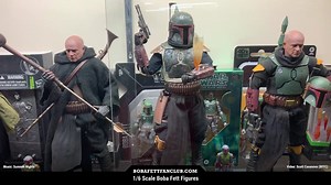 1.9K views · 154 reactions | Which one is your favorite? 1/6 scale #BobaFett figures: Prototype, Pre-Pro, Animation Version, Arena Suit, and Mythos plus Empire, Jedi, Nomad, Repaint Armor and – the newest addition – Book of Boba! Note: all are Hot Toys except Proto and Mythos which are Sideshow; there's also a Vintage Colors one not shown here Video: Scott Casanova (BFFC) #StarWars #TheMandalorian #TheBookOfBobaFett #BobaFettFanClub #DailyFett | Boba Fett Fan Club | Facebook