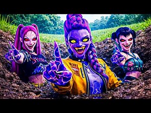 RUMI, MIRA & ZOEY Turn Into DEMONS! 👿 KPop Demon Hunters Animation