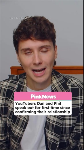 YouTubers, comedians and recently announced couple Dan Howell and Phil Lester have shared their first public statement after confirming their 16-year relationship 🌈 | PinkNews