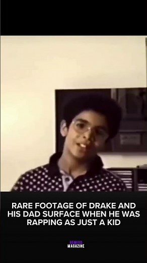 Rare, heartwarming footage of Drake & his dad