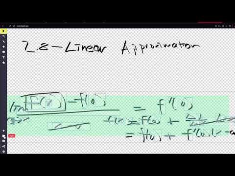 2.8 - Linear Approximation