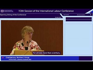 ILC 2025 Opens: Workers’ Group Chairperson Highlights Challenges