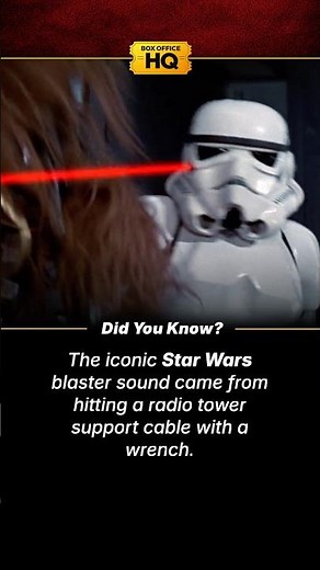 This is how Star Wars made the blaster sounds 😎