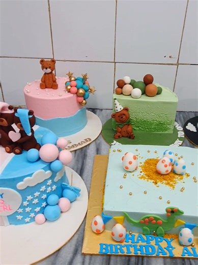 Stunning Colorful Cake Designs for Birthdays and Anniversaries