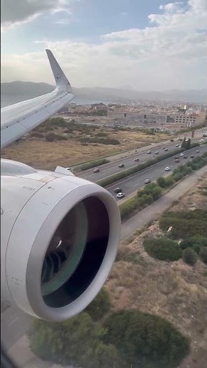 Landing in Palma de Mallorca (PMI) - Spain 🇪🇸 #aerotravels #palmademallorca #lufthansa