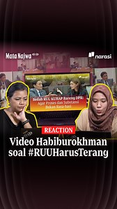 417K views · 10K reactions | Mata Najwa meminta pakar hukum dan Anggota Koalisi Maysarakat Sipil untuk Pembaruan KUHAP agar ikut berpendapat atas proses dan substansi RUU KUHAP. Apa respons mereka terkait jawaban-jawaban Ketua Komisi III DPR RI, Habiburokhman, di Mata Najwa? Nonton selengkapnya di YouTube Najwa Shihab dan www.narasi.tv. Cek link-nya di Instagram Story. @bivitrisusanti @icjrid | Mata Najwa | Najwa Shihab | Facebook