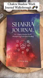 This is my super quick walkthrough of our new Shakra Journal (Shakra is shadow chakra together, cool huh 😁). The Shakra Journal offers a unique beginner-friendly approach to shadow work by integrating it into the ancient chakra system. Through it, you can explore the dark side of your chakras! 🕯️ If you want to get a copy right now for 15% off until Saturday the 25th of November, comment DM ME and I’ll send you a message ♥️ | LonerWolf