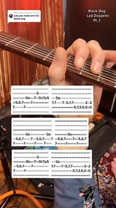 145K views · 1.6K reactions | Replying to @Mrslash0204 Black Dog by Led Zeppelin on guitar. This was one of my favourite riffs to play when I was learning guitar as a teenager #blackdog #ledzeppelin #guitarriff #fyp #foryou | Jamparkguitar | Facebook