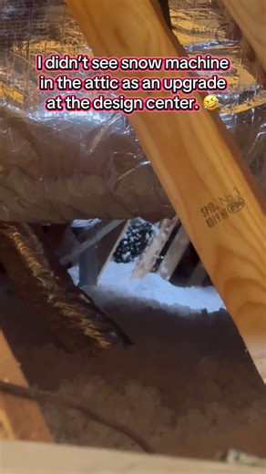 The duct work for this exhaust fan wasn’t installed, inspection caught it, builder said it was fixed