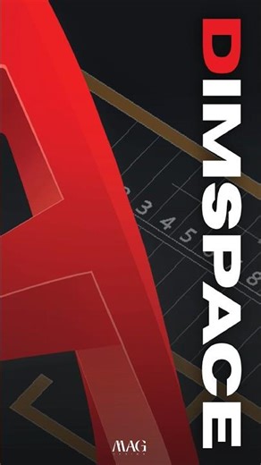 One command. Perfect dimension spacing.DIMSPACE 🔥Follow For More🙏🏻✨ #autocad #ai #design #art #3d