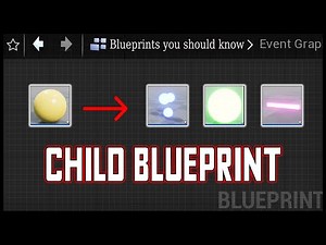 Child actor blueprint (Unreal engine blueprint tutorial 2021)