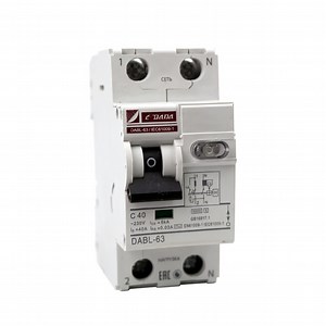 [Hot Item] Electronic RCBO 1p N 100mA AC Type Dabl-63 Residual Current Device