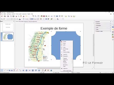 LibreOffice : Impress - Forme d'une image