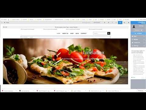 Video tutorial - how to create Joomla! templates using free Joomla! template builder by Linelab