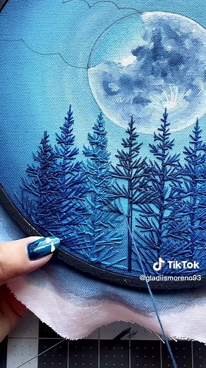 Hyper Realistic Contemporary Embroidery Art