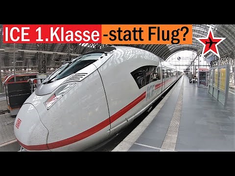 ICE 1. Klasse statt Flug || Ist die Deutsche Bahn eine Alternative zu innerdeutschen Flügen?