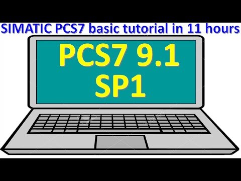 SIMATIC PCS7 basic tutorial in 11 hours| PLCSIM S7-400 with PCS7| Siemens tutorials full course