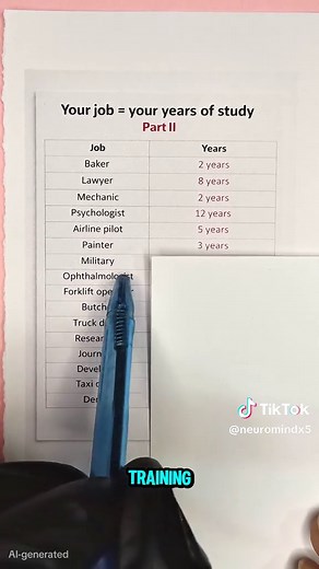 Years to Study for Every Job: Career Facts