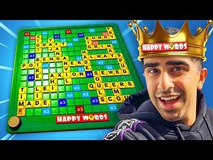 SCRABBLE KING?! - Happy Words