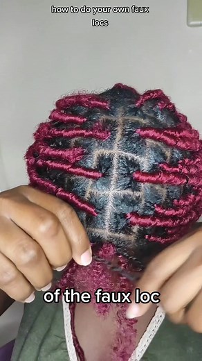 Replying to @nkosiphiledianand how to do your own faux locs #hair #hairstyle #naturalhair #sselorme #hairtutorial